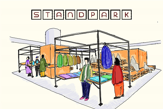 サステナビリティが体感できるゾーンを開設1月20日、NU茶屋町4階に「STAND PARK(スタンドパーク)」誕生定期的にイベントを開催し、SDGsの達成に貢献します