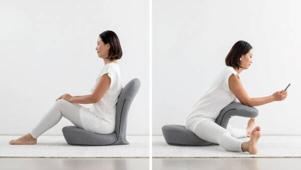 ＜座りから身体を整える＞全身ストレッチができる座椅子 発売