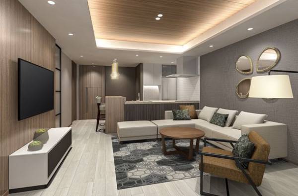 みなとみらいに30日以上の長期滞在型ホテル「The Apartment Bay YOKOHAMA」が2022年5月下旬にオープン　ウェスティンホテル横浜のルームサービスもご利用可能