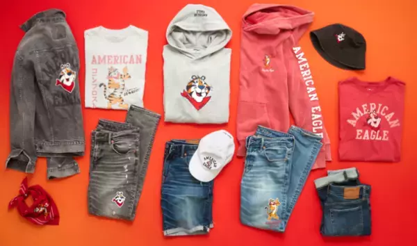 アメリカン・イーグルとKellogg'sの初コラボレーションコレクション　寅年に因み“Tony the Tiger”がデザインされた全25アイテムを1月15日に発売
