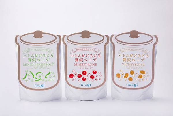 湘南に美と健康の新ブランド！『+mugi(プラスムギ)』ムギの力で体の中からも外からもキレイをプラス第1弾はハトムギをたっぷり使用した化粧水とスープ！