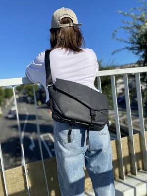 拡張できるスリングバッグ「SEKKEI」　CAMPFIREでクラウドファンディングを開始！　～ビジネスからカジュアルまで幅広いシーンに～