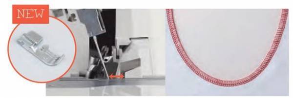 ロックミシンの煩雑な操作を簡単に　イージースレッダー糸通し付き家庭用小型ロックミシン「MO-2800」を発売