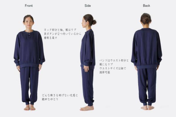 オールシーズン快適な極上ルームウェア　「Makuake」にて1月19日より先行販売開始