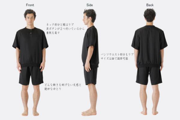 オールシーズン快適な極上ルームウェア　「Makuake」にて1月19日より先行販売開始