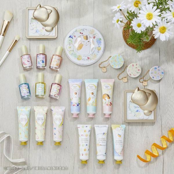 「夏目友人帳」が一番コフレに初登場！ニャンコ先生がデザインされたコスメグッズが満載！