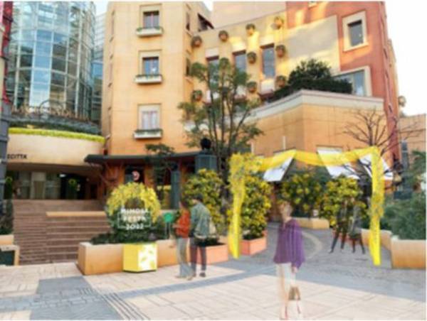 花と感謝をテーマにしたイベント『MIMOSA FESTA 2022』が板野友美さんをミューズに迎え2月11日～3月13日に拡大開催決定！