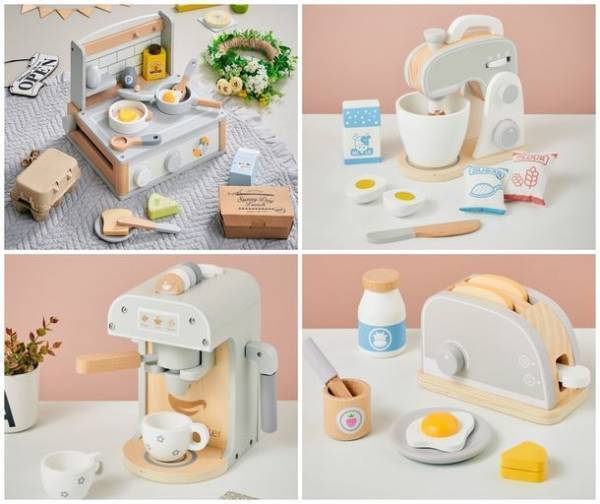 グレイッシュカラーのままごと玩具シリーズ「Sugar」卸売を2月1日(火)より専用サイトで開始