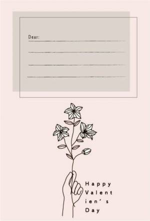 京都「紡 cafe」からバレンタインギフトカードが登場！先着100枚限定で2月1日より販売開始　～今年は「手書き」で想いを贈ろう。～