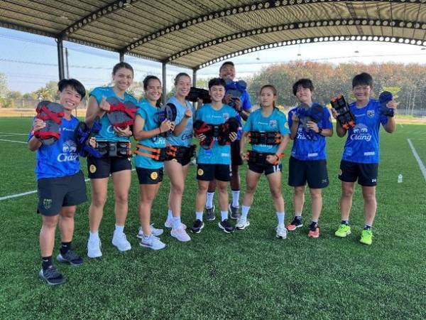 歪み専門メーカーGLAB(ジーラボ)社とタイ王国サッカー女子代表とサポート契約合意