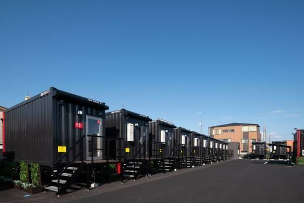山口県初！災害時に出動するコンテナホテル「HOTEL R9 The Yard 宇部」が2022年8月開業予定