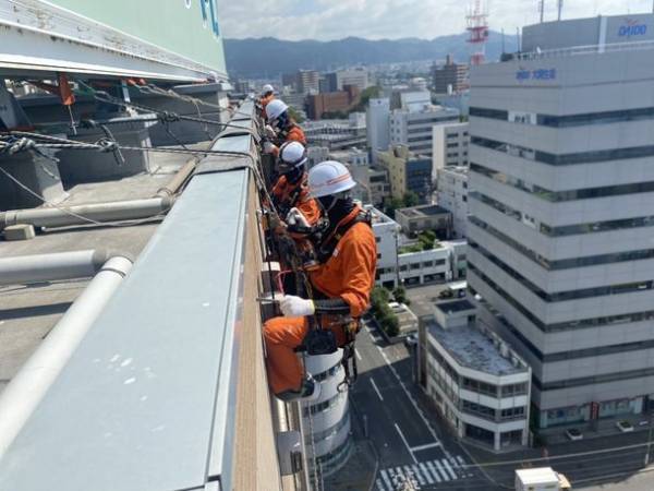 ホテル業などに向けた「お客様に見せない外壁修繕」サービスを3月1日(火)より提供開始　先着10件様限定で打診検査が無料