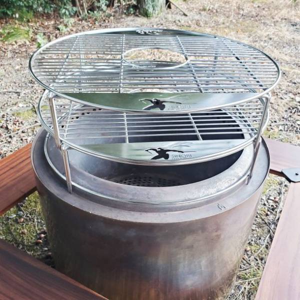 人気の「焚火台」で料理を楽しめる、新発想五徳(ゴトク)『SINOBI RING(シノビリング)B』1/25(火)新発売！