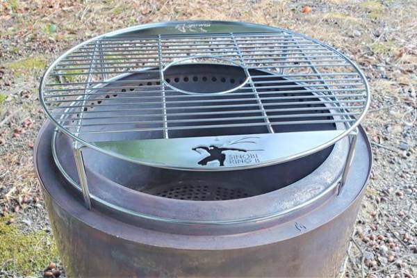 人気の「焚火台」で料理を楽しめる、新発想五徳(ゴトク)『SINOBI RING(シノビリング)B』1/25(火)新発売！