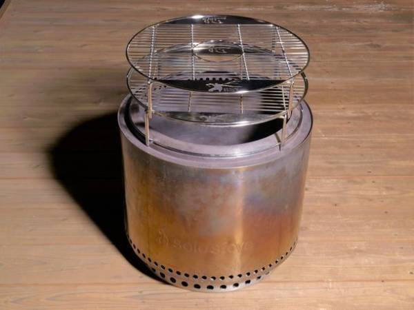 人気の「焚火台」で料理を楽しめる、新発想五徳(ゴトク)『SINOBI RING(シノビリング)B』1/25(火)新発売！