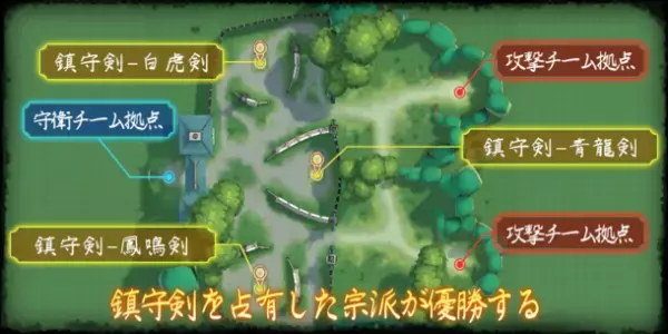 「山海」超大型団体戦の各モードが公開！