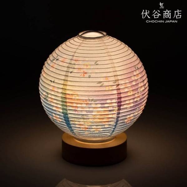 ひとつずつ丁寧に手で和紙を貼った、職人の手作りによる提灯(ちょうちん)「 テーブルライト おしゃれ LED 5寸丸 提灯」を2月4日に販売開始！