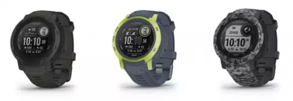 Garmin タフネスアウトドアGPSウォッチがさらにパワーアップ　「Instinct 2」シリーズ全15モデルを2022年2月11日に発売