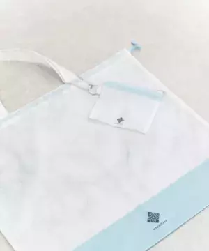 “働く女性”に向けたビジネスアイテムブランド『CARRIRARE』　大理石柄が大人可愛いエコバッグを2月1日から販売中