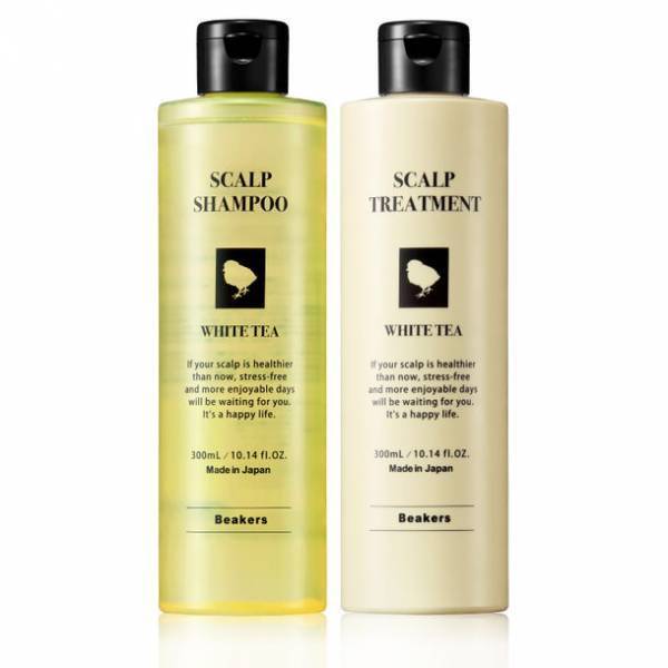 未来の髪を育てる！話題のたまご由来成分※を配合　フケ・かゆみを抑える、人気のスカルプシャンプー＆トリートメント　Amazon限定ブランド「Beakers」にてセット販売開始！