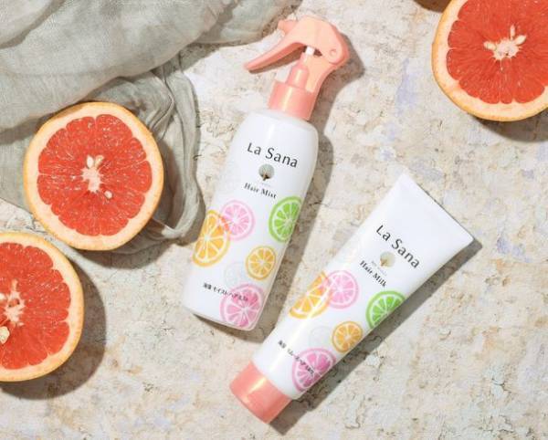 ラサーナで大人気の香りが朝ケアアイテムでも新登場！『朝の洗い流さないトリートメント ピンクグレープフルーツの香り』2022年5月1日(日)数量限定発売