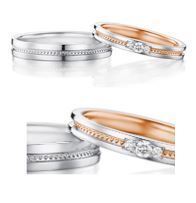 ～ Happy Valentine’s Day! ～大切な人への想いを込めて贈るさり気ない大人のハートモチーフデザイン、マリッジリングのご紹介