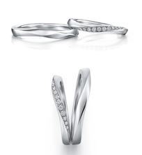 ～ Happy Valentine’s Day! ～大切な人への想いを込めて贈るさり気ない大人のハートモチーフデザイン、マリッジリングのご紹介