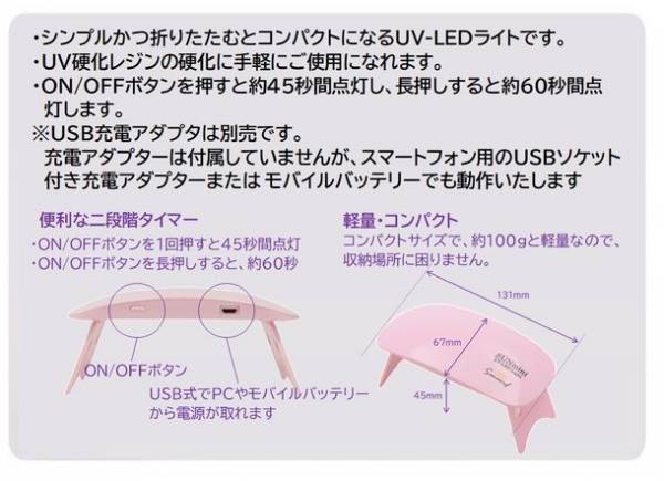 LEDレジンアクセサリー認定講師が選ぶビギナー向けハンドメイドUVレジンセットシリーズ　「シェイカー制作キット」の販売開始