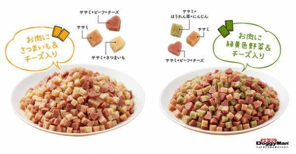 安心感をお届けするドギーマンの無添加良品シリーズから、主食として与えられるセミモイストフード、『無添加良品 からだ想いの毎日ごはん』が新登場！