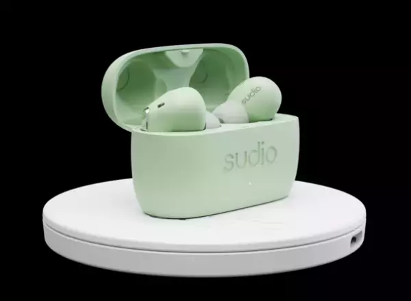 北欧オーディオブランドSudioから、空間オーディオ、ハイブリッドANC、VividVoiceテクノロジー搭載の完全ワイヤレスイヤホンSudio E2が新登場