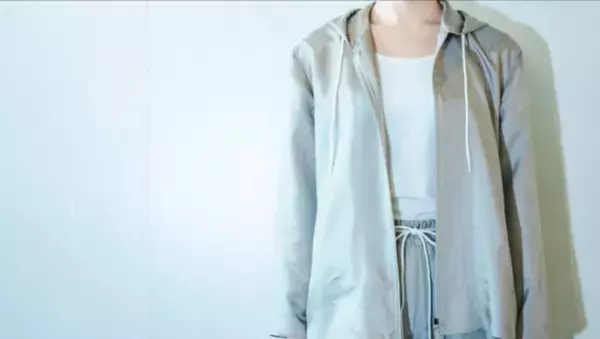 福島発「川俣シルク」を使用したカジュアルセットアップを「Makuake」で先行発売