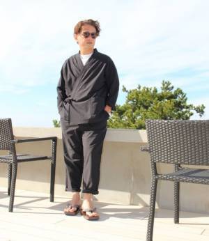 洋服素材で作った普段着感覚で着れる“快適作務衣”を応援購入サイトMakuakeにて、2月16日発売