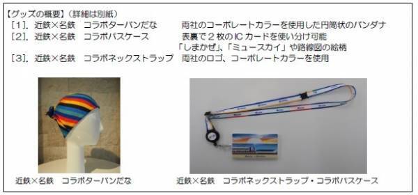 ～好評につき第2弾～近鉄×名鉄コラボグッズ3種を発売します