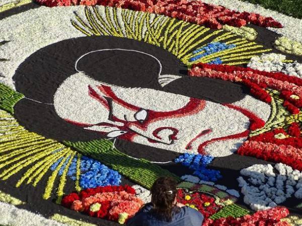 丸の内・行幸通り初！50,000本の花で描かれる“東京花歌舞伎”！「TOKYO FLOWER CARPET 2022」開催！2022年3月19日(土)～3月21日(月・祝)