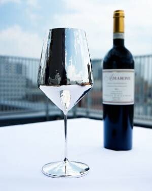 ワインをさらに官能的に、優美に楽しむ「驚きに満ちたワイングラス」　イタリア高級銀食器メーカー『BRANDIMARTE』　3月8日(火)～3月10日(木)開催のMaG.に出展