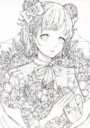 緻密で美しい線画が魅力！大人気イラストレーター「とあるお茶」さんの初画集が、数量限定の豪華版で「マイナビBOOKS」で発売！