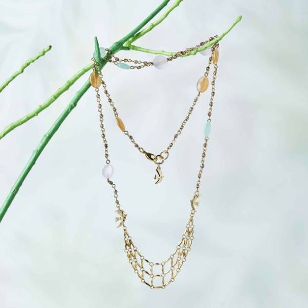 パリのジュエリーアーティスト発「CECILE ET JEANNE(セシル・エ・ジャンヌ)」から、透明感とまばゆい色彩の2022春夏コレクションが登場