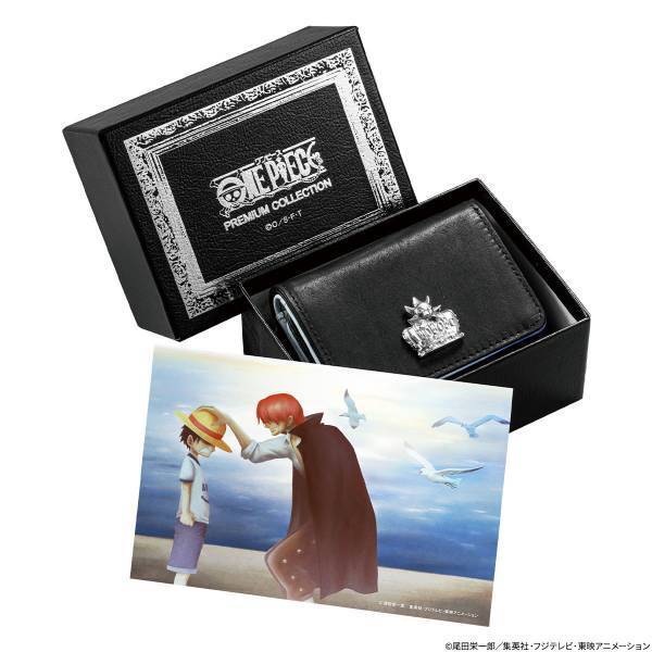 財布を開けば思い出の名シーンが現れる……『ONE PIECE』から、スタイリッシュでコンパクトな3つ折りレザーウォレットが登場！