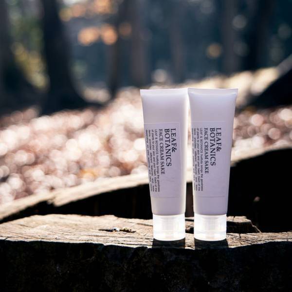 リーフ＆ボタニクス フェイスクリーム 純米酒　透明感のある肌に　2022年3月16日(水)発売