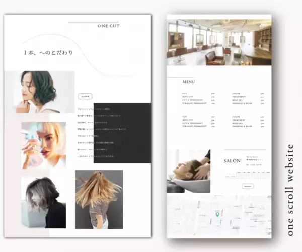 初期費用無料の美容サロン店舗向けWEB制作サービス「SALON WEB」　2022年4月1日(金)よりサービス開始