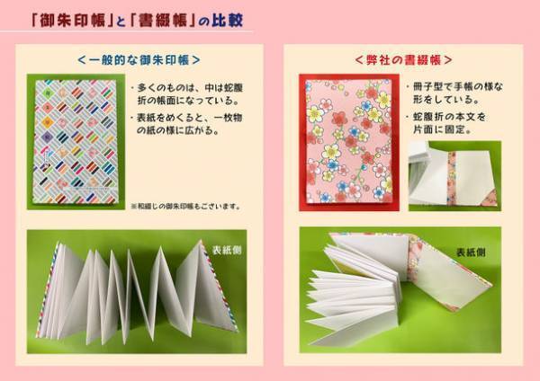 直書き・書き置き、どちらも1冊に収納可能！御朱印帳「書綴帳」の製作料金が20％OFFとなるおためしキャンペーン4/1～開催