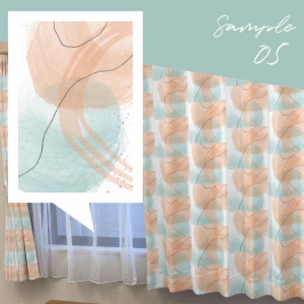 オリジナルプリントカーテンが2022年3月22日より発売　～自身でデザインした絵や思い出の写真がカーテンに～