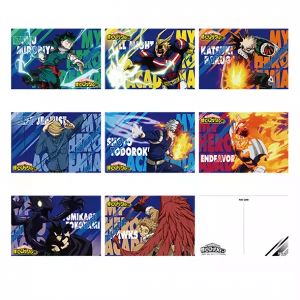 「僕のヒーローアカデミア」新規描き下ろしイラスト商品が登場！『その背中を超えろ！』をテーマに雄英生がプロヒーローの背中を超えようと努力する姿を描く！