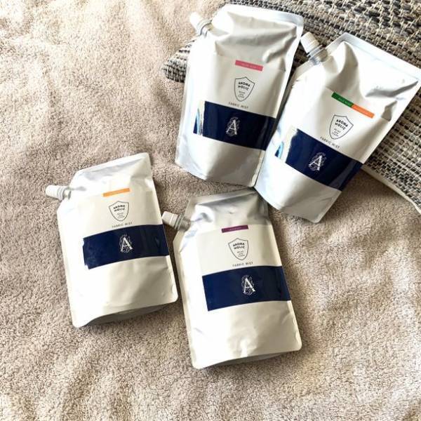 「アロマホリック ファブリックミスト」レフィル(詰め替え用500ml)を発売
