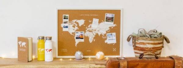 ヨーロッパ人気ブランドMiss Woodの「コルクマップ」をMakuakeにて販売開始！