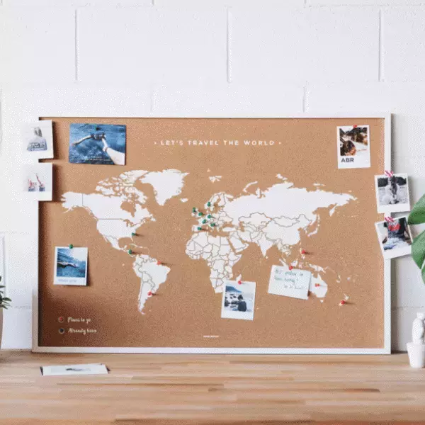 ヨーロッパ人気ブランドMiss Woodの「コルクマップ」をMakuakeにて販売開始！