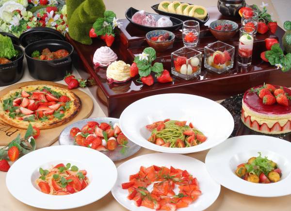 ホテル京阪 京都 グランデストロベリースイーツブッフェ　「＃いちご日和」を開催します
