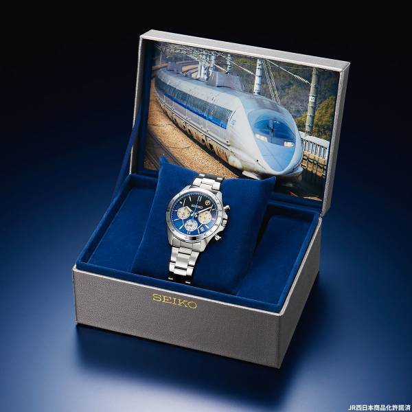 新幹線「500系」の運行25周年を記念して500系こだまをイメージしたセイコーの限定ウオッチが登場！プレミコから数量限定で販売開始