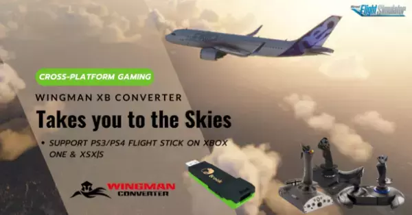 Brook Wingman XBコンバーターが新型ファームウェアにアップデート！Xboxで太鼓とフライトシミュレーションゲームが楽しめる