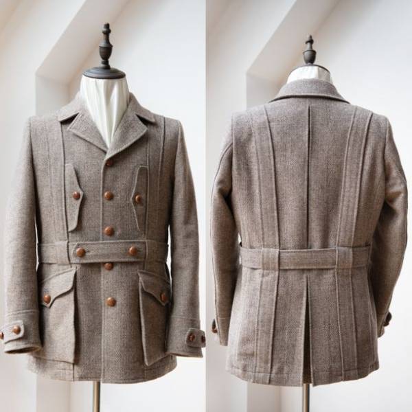 廃棄されていた日本産の羊毛で幻のツイードを再現したジャケット「Classic Norfolk Jacket -Special Edition-」がMuuseo Factoryにて予約受付開始